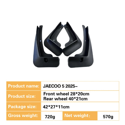 Mud Flaps Suitable for CHERY JAECOO J5