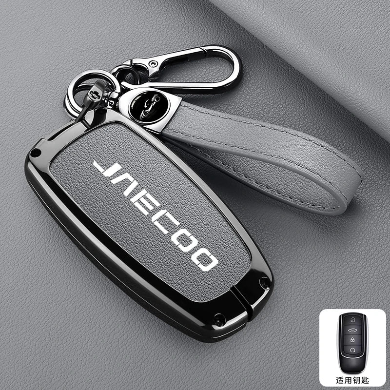 Zinc Alloy Car Key Case Cover For Chery Jaecoo J6 J7 J8 Phev
