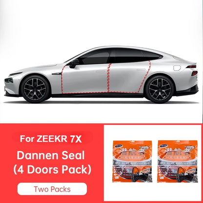 Zeekr 001 007  009 X 7X Car Door Noise Reduction Sealing Strip