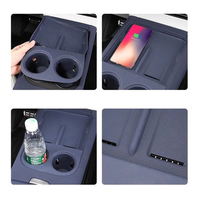 Xpeng G6 Wireless Charging Pad Silicone Central Control Water Cup Protection Pad