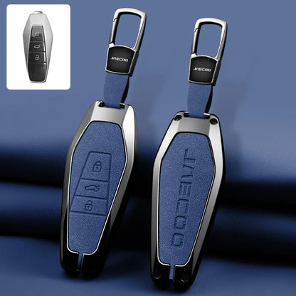 Remote Control Key Case Cover Holder Chain For Chery