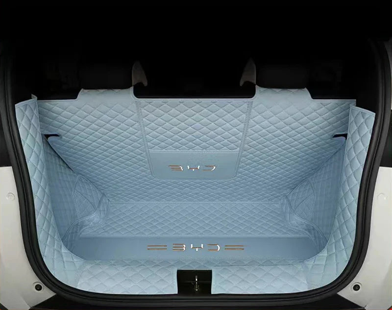 Full Coverage Leather Trunk Mat For BYD Dolphin Mini
