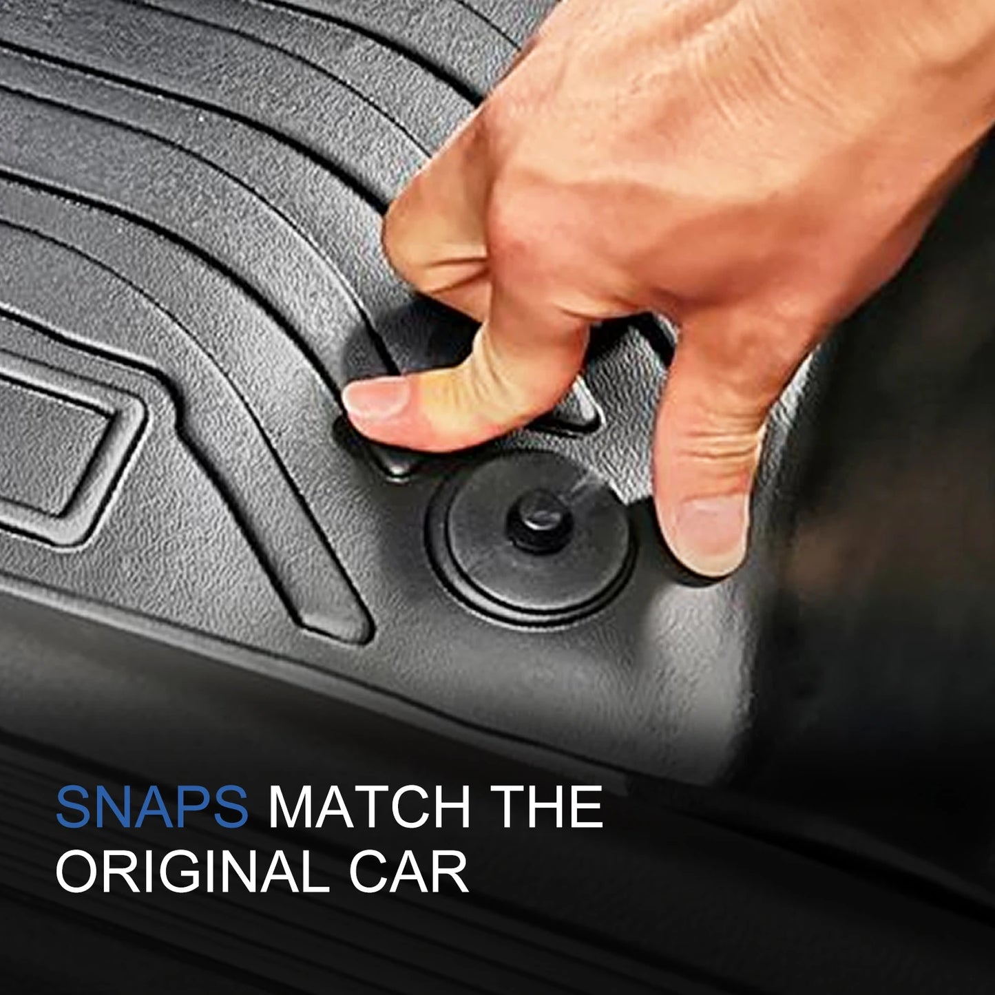 for MG 4 MG4 EV 2022 2023 2024 Car Floor Mats Trunk Pad TPE 3D Foot Pad All Weather Auto Accessories Black