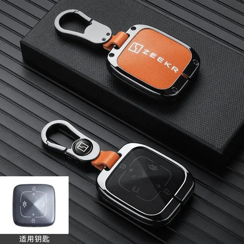Key Case Cover Fob Protector Shell for Zeekr 7X 2024 2025