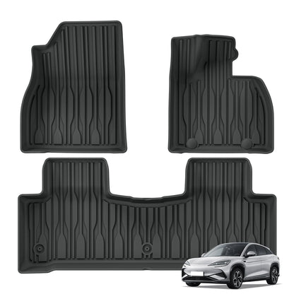 RHD for BYD Sealion 7 EV Model TPE 3D Car Floor Mats Cargo Liner Pad