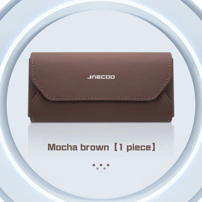 For Chery Jaecoo J7 J8 2025 Car Glasses Case Portable Leather Car Sunshade Sunglasses Holder Eyeglasses Storage Box Accessories