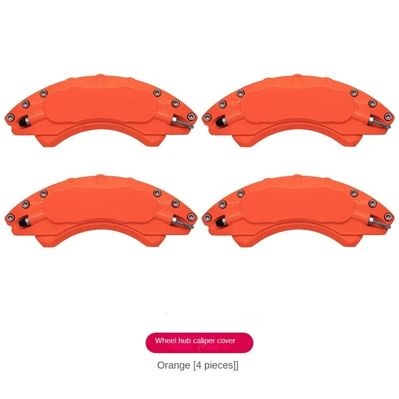 For Zeekr X 001 007 009 Car Brake Caliper Cover Aluminum Alloy Front Rear Wheel Modification Exterior Kit.