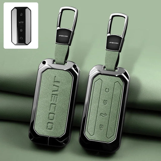 Remote Control Key Case Cover Holder Chain For Chery