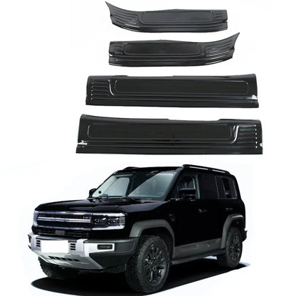 Car Door Sill Scuff Plate Protector Cover For BYD Leopard 5
