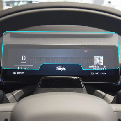 Tempered Glass Screen Protector Film For ZEEKR X 2023 2024 Car infotainment radio GPS Navigation instrument