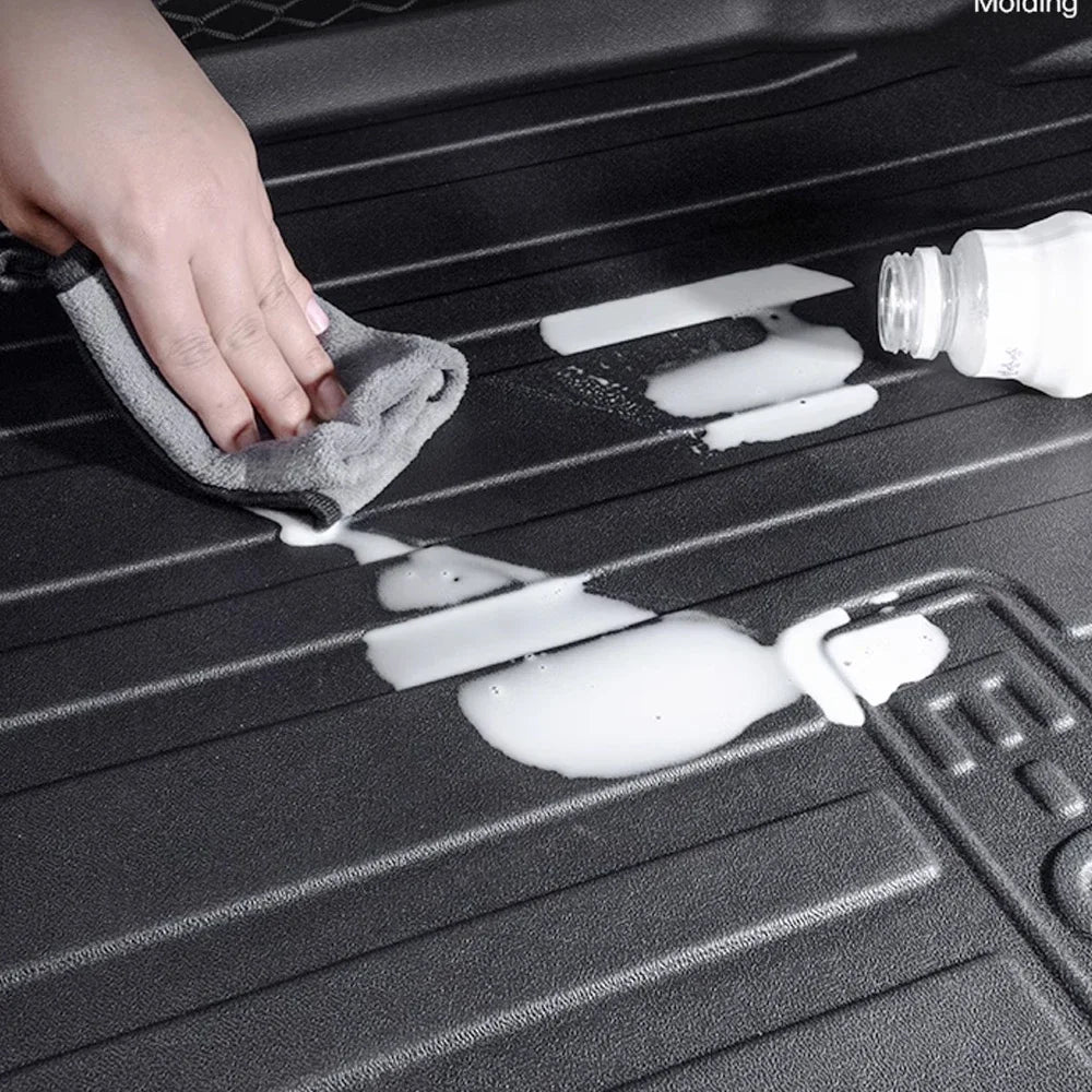 Trunk Mat Anti-Slip High Car Wall Protective Full Cover Odorless For BYD FangChengBao Leopard 5