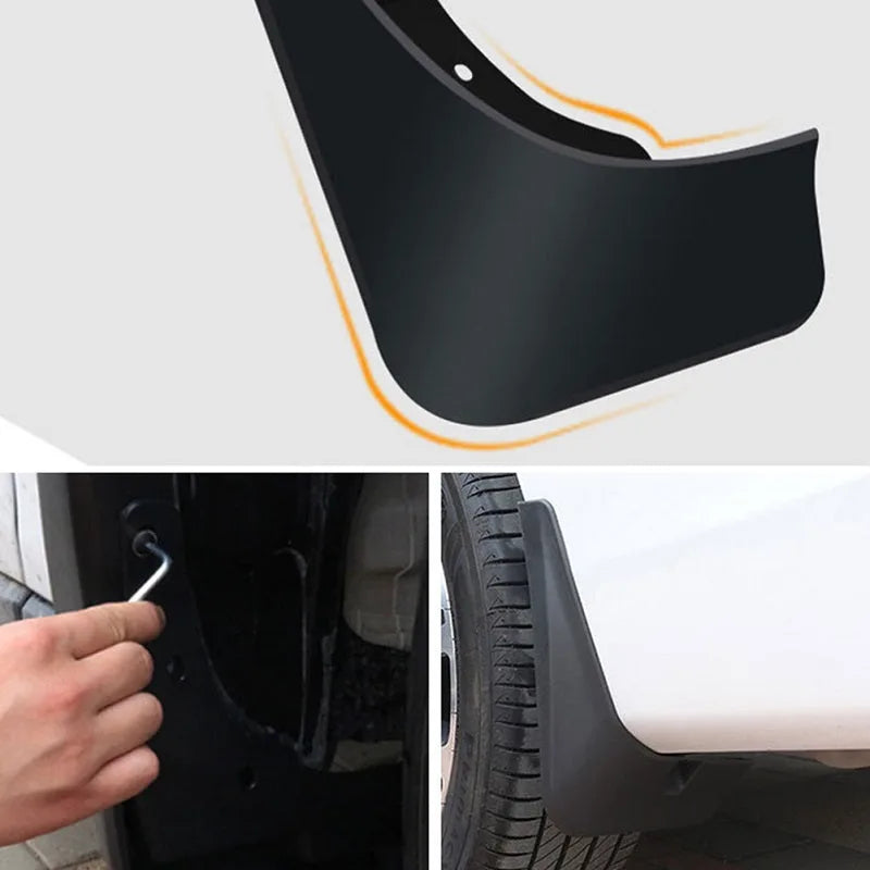 BYD ATTO 3 Mud Flaps 4Pcs Mudguards Front Rear Fender