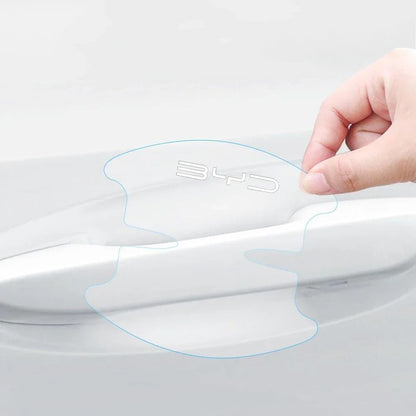 8pcs Car Door Handle Bowl Sticker For BYD