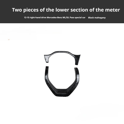 RHD 2012-2015 GL/ML300/350/400 Carbon Fiber Door Handle Interior Modification Kit