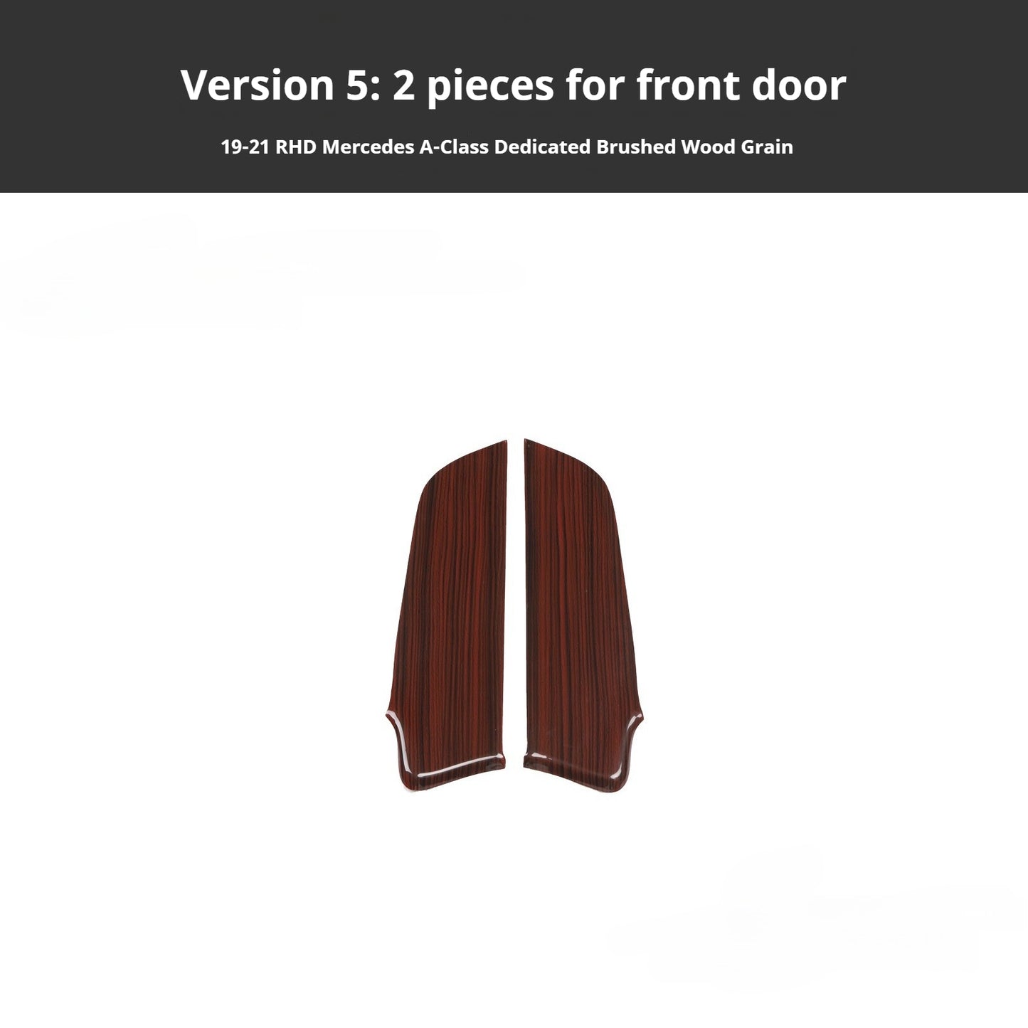 RHD 2019-2021 Mercedes-Benz A-Class / CLA-Class Specification Custom-Fit Center Console Vent Panel Modification Kit