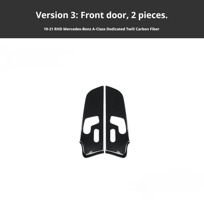 RHD 2019-2021 Mercedes-Benz A-Class / CLA-Class Specification Custom-Fit Center Console Vent Panel Modification Kit