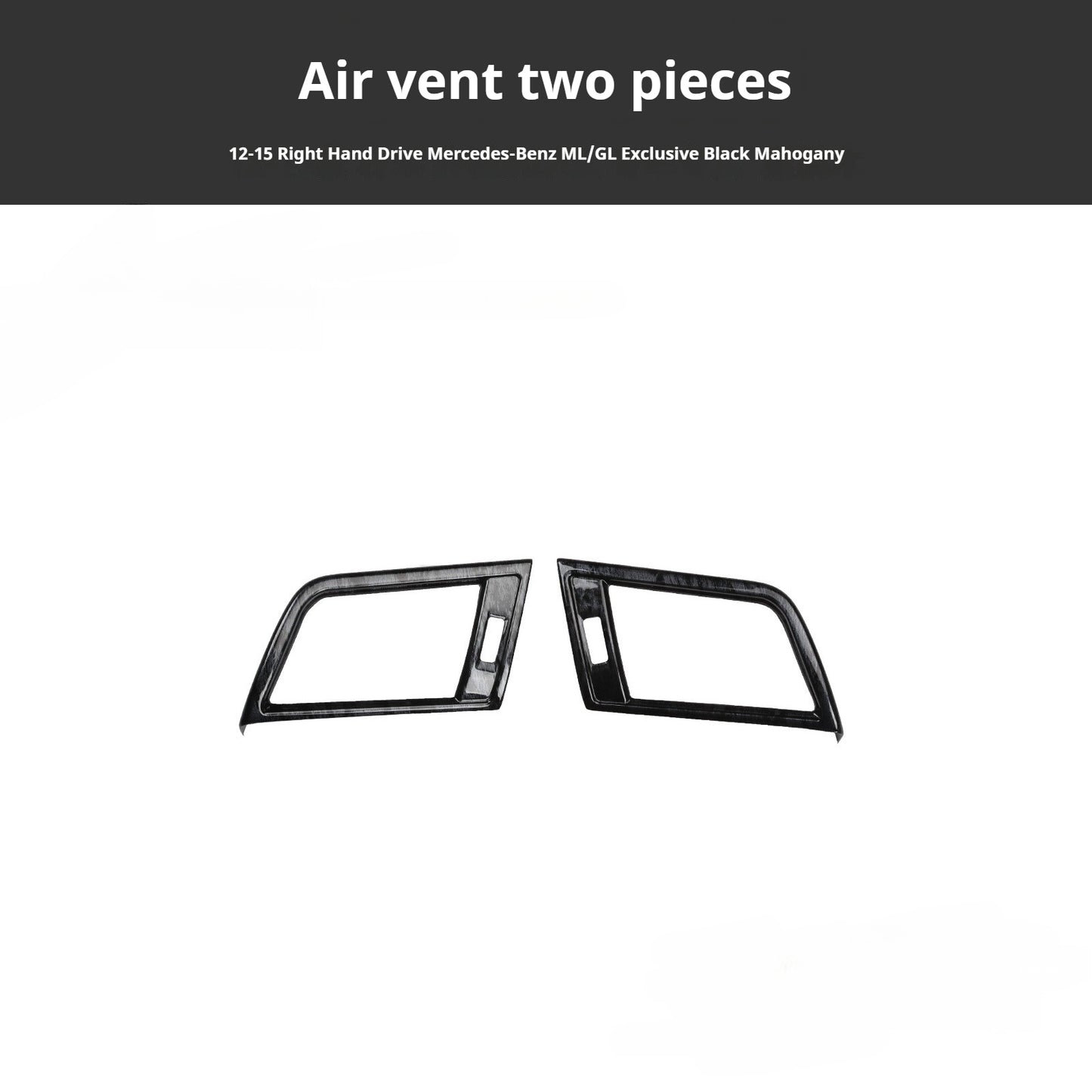 RHD 2012-2015 GL/ML300/350/400 Carbon Fiber Door Handle Interior Modification Kit
