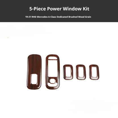 RHD 2019-2021 Mercedes-Benz A-Class / CLA-Class Specification Custom-Fit Center Console Vent Panel Modification Kit