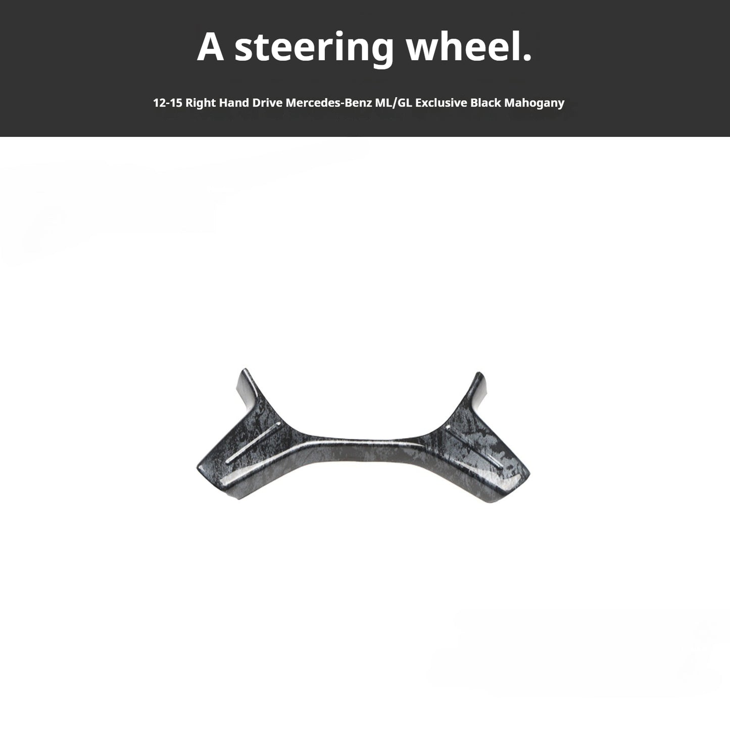 RHD 2012-2015 GL/ML300/350/400 Carbon Fiber Door Handle Interior Modification Kit