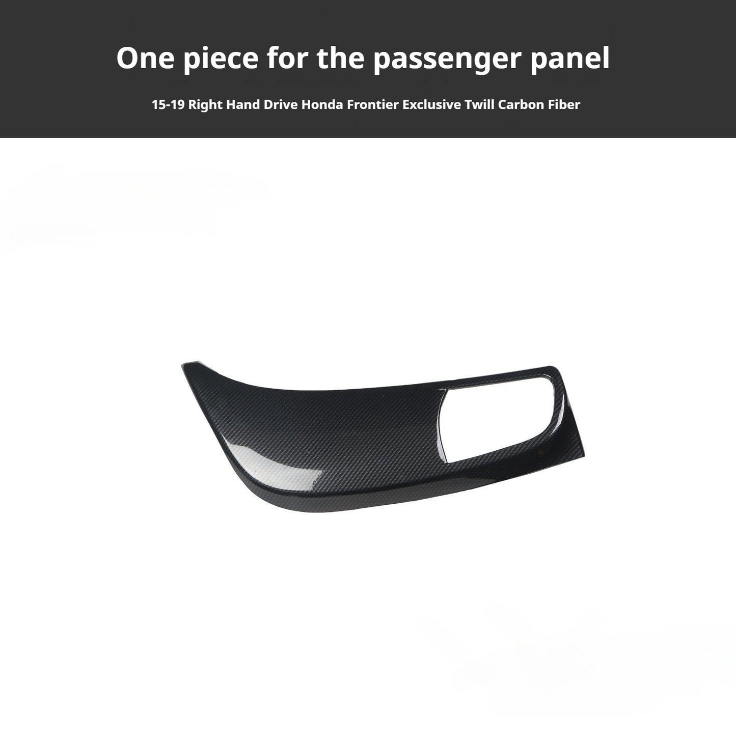 RHD 15-19 Honda City Carbon Fiber Gear Shift Lift Switch Trim