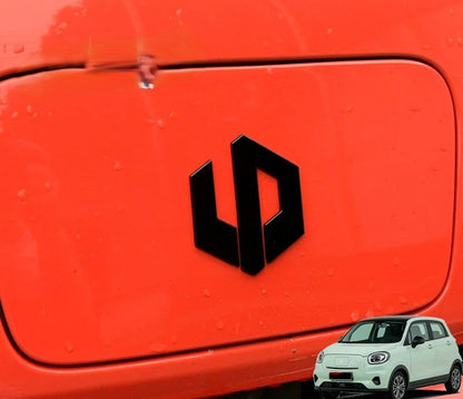 Leapmotor Blackened Car Emblem Letter Sticker - Leapmotor Accessories
