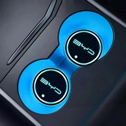 Led Car Water Cup Mat For BYD KING BYD Chazor