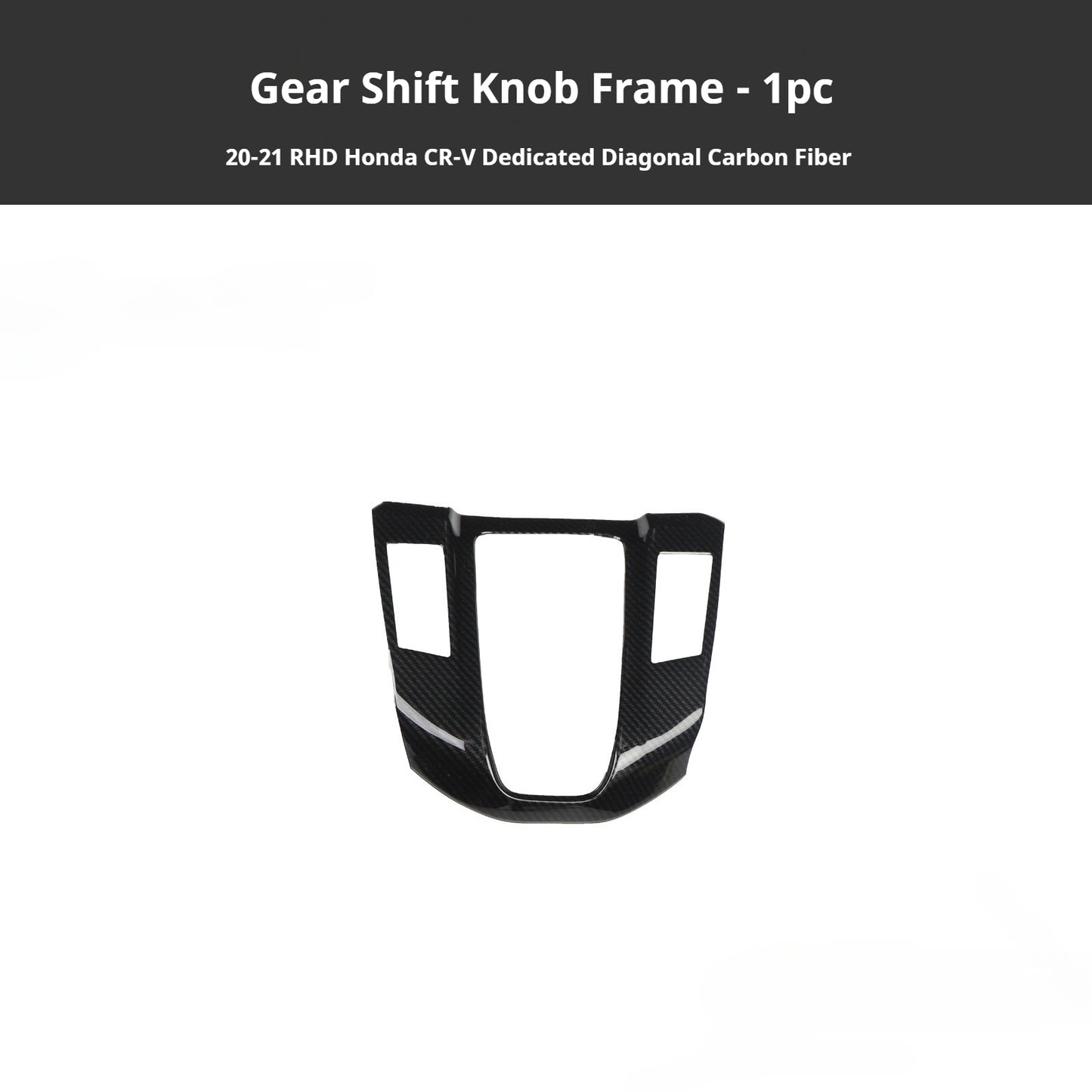RHD 20-21 Honda HR-V BREEZE Interior Modification Peach Wood Carbon Fiber Pattern Air Vent, Center Console, and Gear Shift Decorative Trim