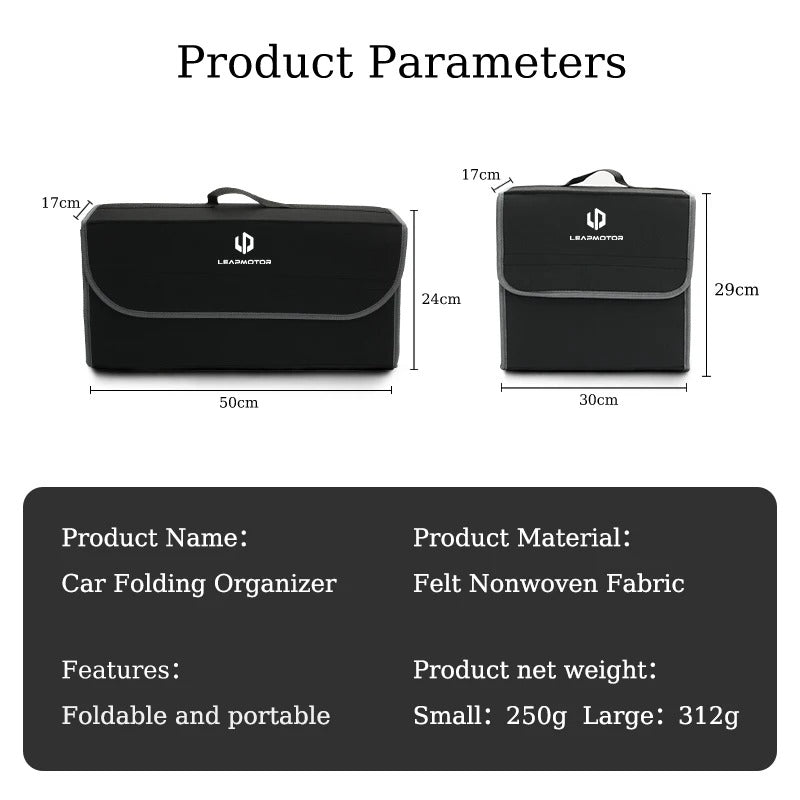 Car Trunk Storage Box for Leapmotor - Leapmotor Accessories