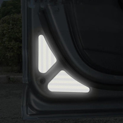 10pcs Car Door Reflective Warning Stickers For BYD Dolphins