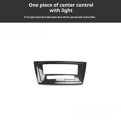 RHD 2012-2015 GL/ML300/350/400 Carbon Fiber Door Handle Interior Modification Kit