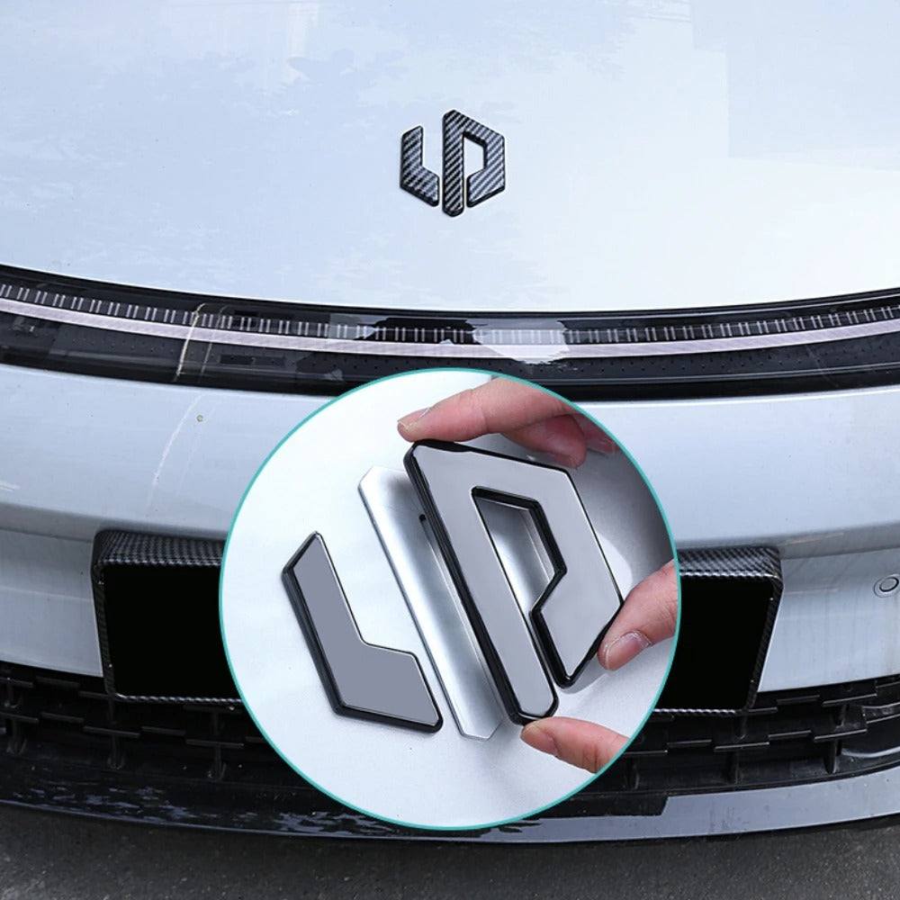 Leapmotor Blackened Car Emblem Letter Sticker - Leapmotor Accessories