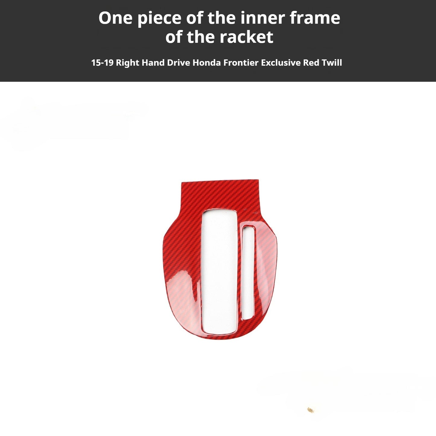 RHD 15-19 Honda City Carbon Fiber Gear Shift Lift Switch Trim