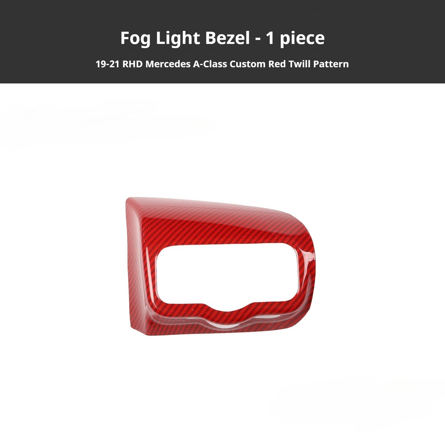 RHD 2019-2021 Mercedes-Benz A-Class / CLA-Class Specification Custom-Fit Center Console Vent Panel Modification Kit