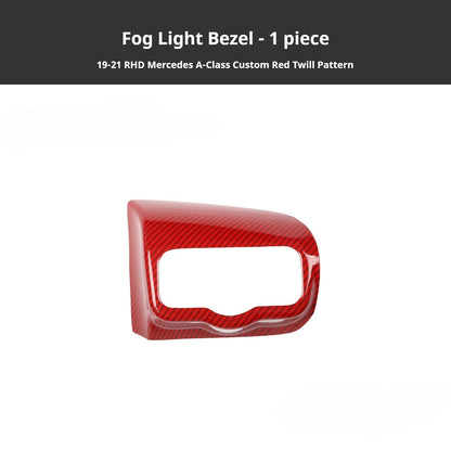 RHD 2019-2021 Mercedes-Benz A-Class / CLA-Class Specification Custom-Fit Center Console Vent Panel Modification Kit