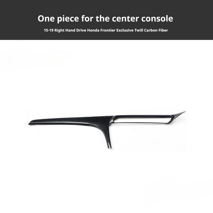 RHD 15-19 Honda City Carbon Fiber Gear Shift Lift Switch Trim