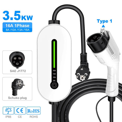 Portable Charger Wallbox Charging Station for EV