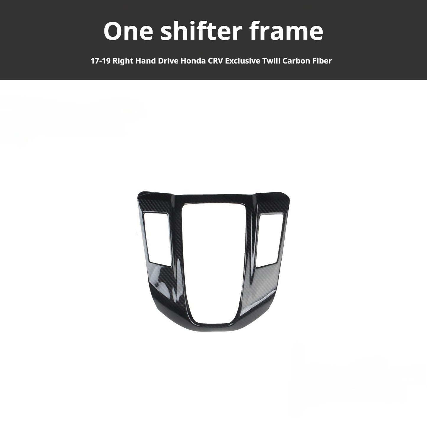 RHD 2017-2022 CR-V Vehicle-Specific Peach Wood Carbon Fiber Dashboard Door Panel Trim