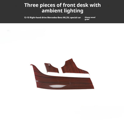 RHD 2012-2015 GL/ML300/350/400 Carbon Fiber Door Handle Interior Modification Kit