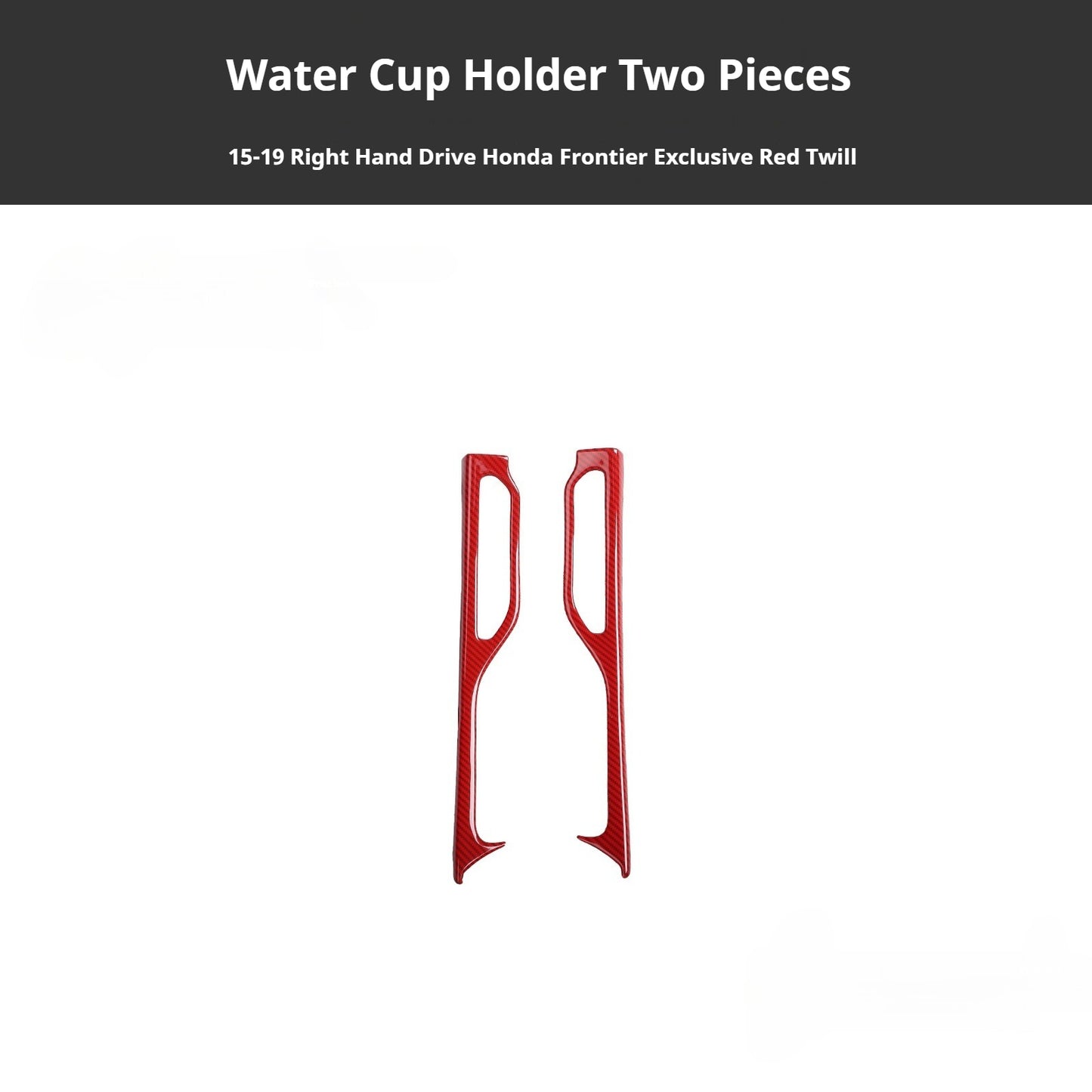 RHD 15-19 Honda City Carbon Fiber Gear Shift Lift Switch Trim