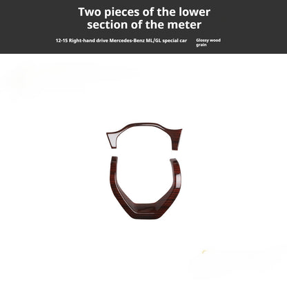 RHD 2012-2015 GL/ML300/350/400 Carbon Fiber Door Handle Interior Modification Kit