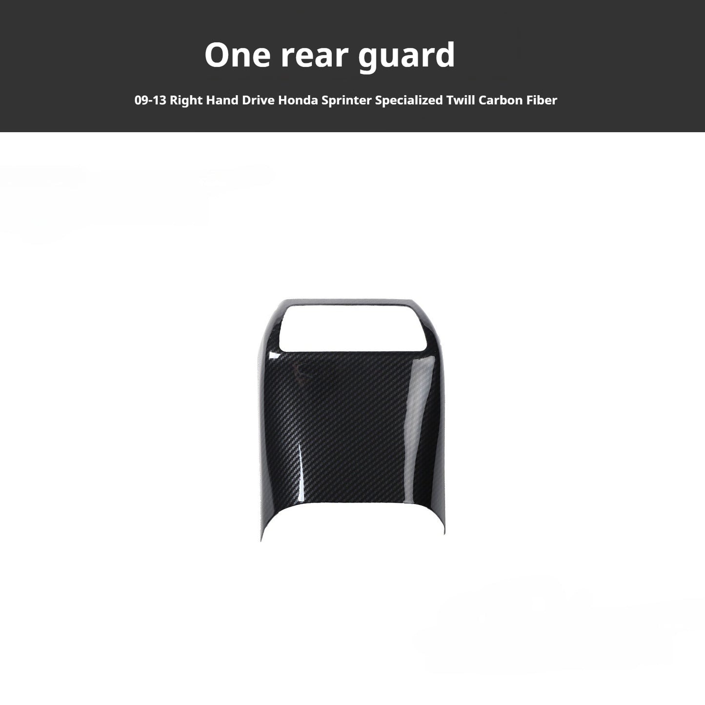 RHD 2009-2013 Older Acura Accord Interior Modification: Walnut Carbon Fiber Armrest and Steering Wheel Cover