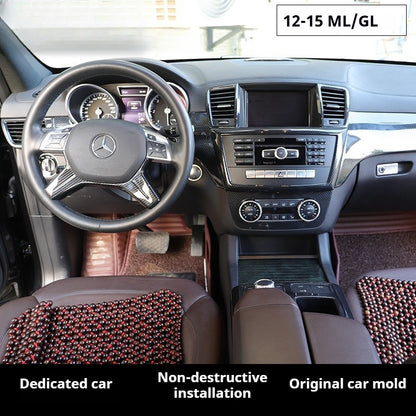 RHD 2012-2015 GL/ML300/350/400 Carbon Fiber Door Handle Interior Modification Kit