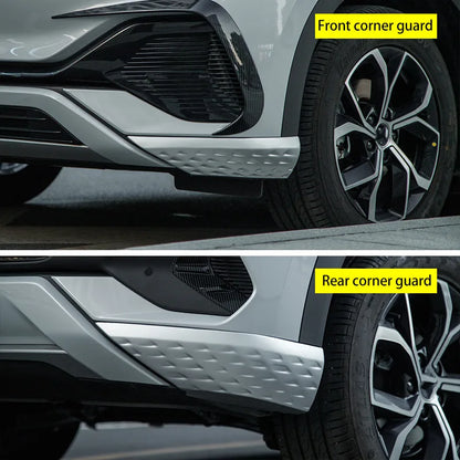 4Pcs Car Corner Protecor ABS Strip Stickers for BYD Atto 3