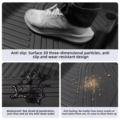 Xpeng G6 Car Floor Mats Cargo Liner Trunk Pad TPE 3D Xiaopeng Foot Mat