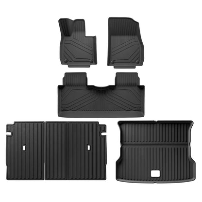 Xpeng G6 Car Floor Mats Cargo Liner Trunk Pad TPE 3D Xiaopeng Foot Mat