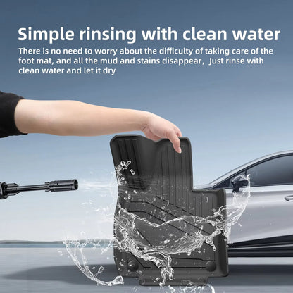 Xpeng G6 Car Floor Mats Cargo Liner Trunk Pad TPE 3D Xiaopeng Foot Mat