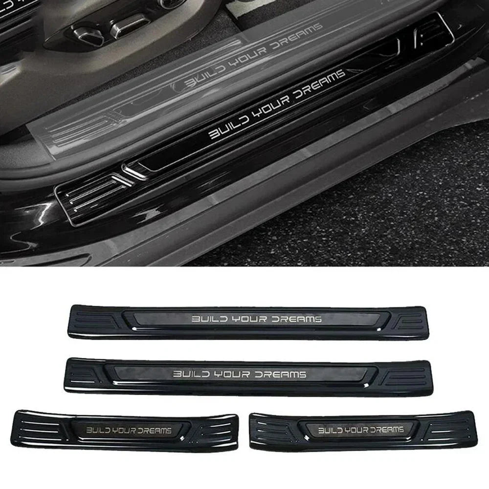 Car Door Sill Scuff Plate Welcome Pedal