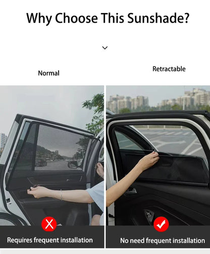 Car Lifting Window Sunshade For BYD M6
