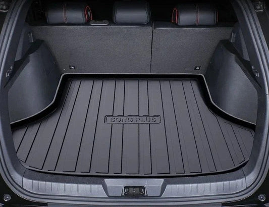 Car Trunk Mat Storage Box Pad For BYD Song Plus DMI/EV