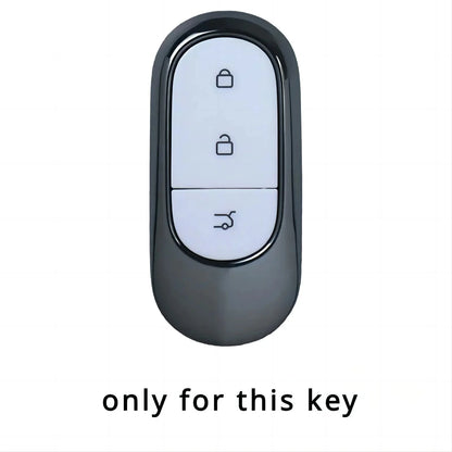 Leather Protector Holder Case Car Key Fob Cover Shell for Leapmotor - Leapmotor Accessories